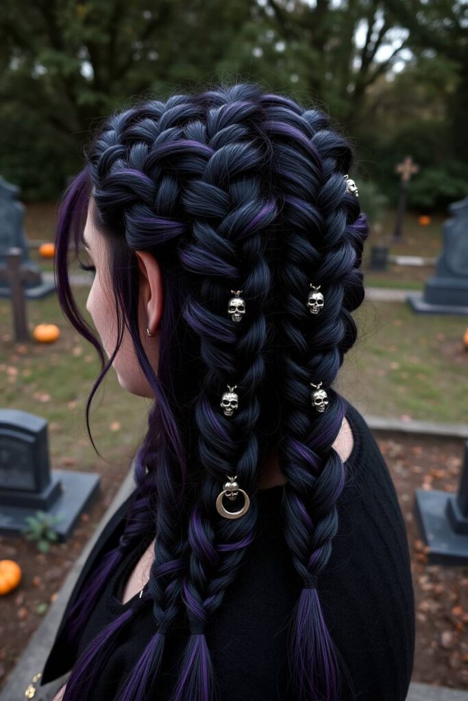 Witchy Double Dutch Braids