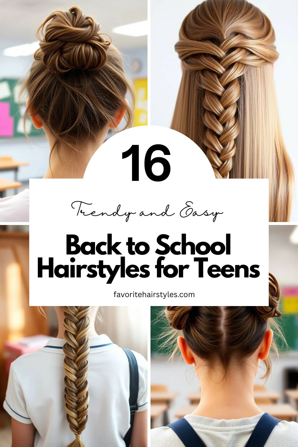 Back to School Hairstyles for Teens