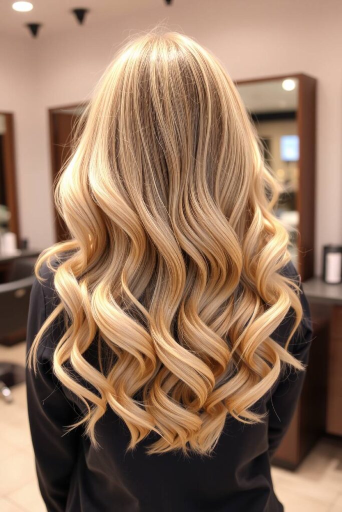 Champagne Blonde Balayage