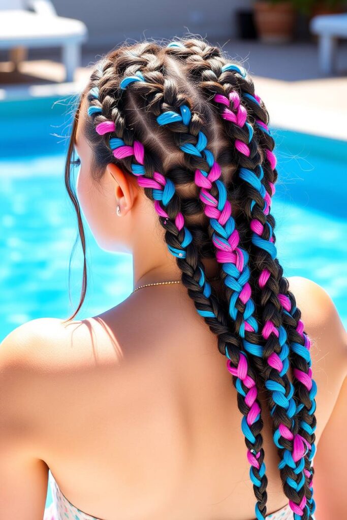 Double Dutch Braids