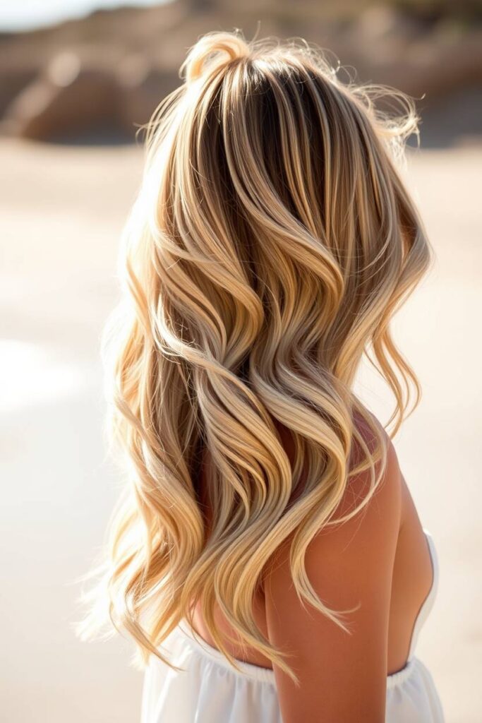 Golden Butter Balayage