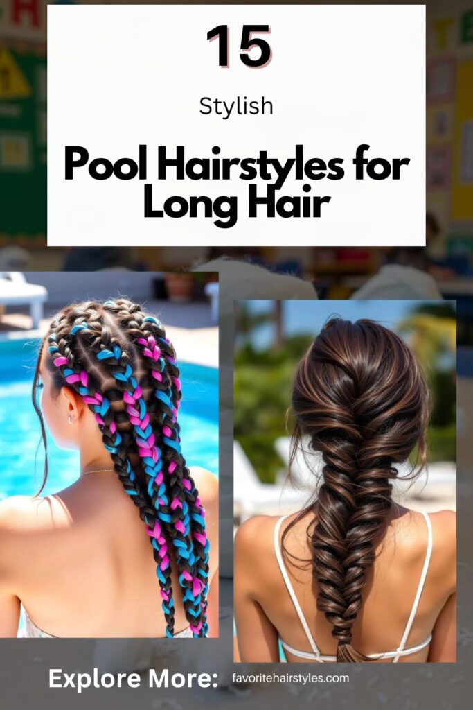 Pool Hairstyles for Long Hair