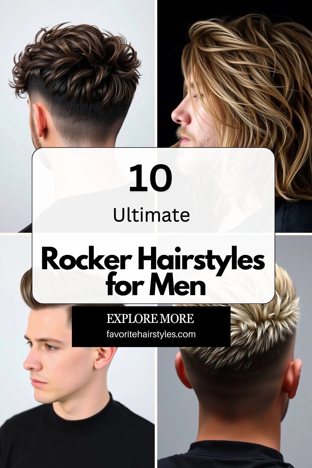 Rocker Hairstyles for Men