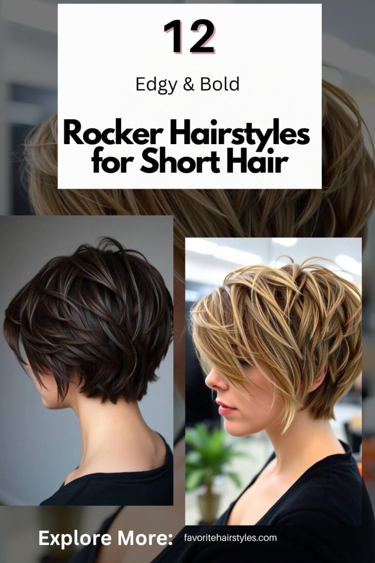 Edgy & Bold Rocker Hairstyles for Short Hair - Favorite Hair Styles ...