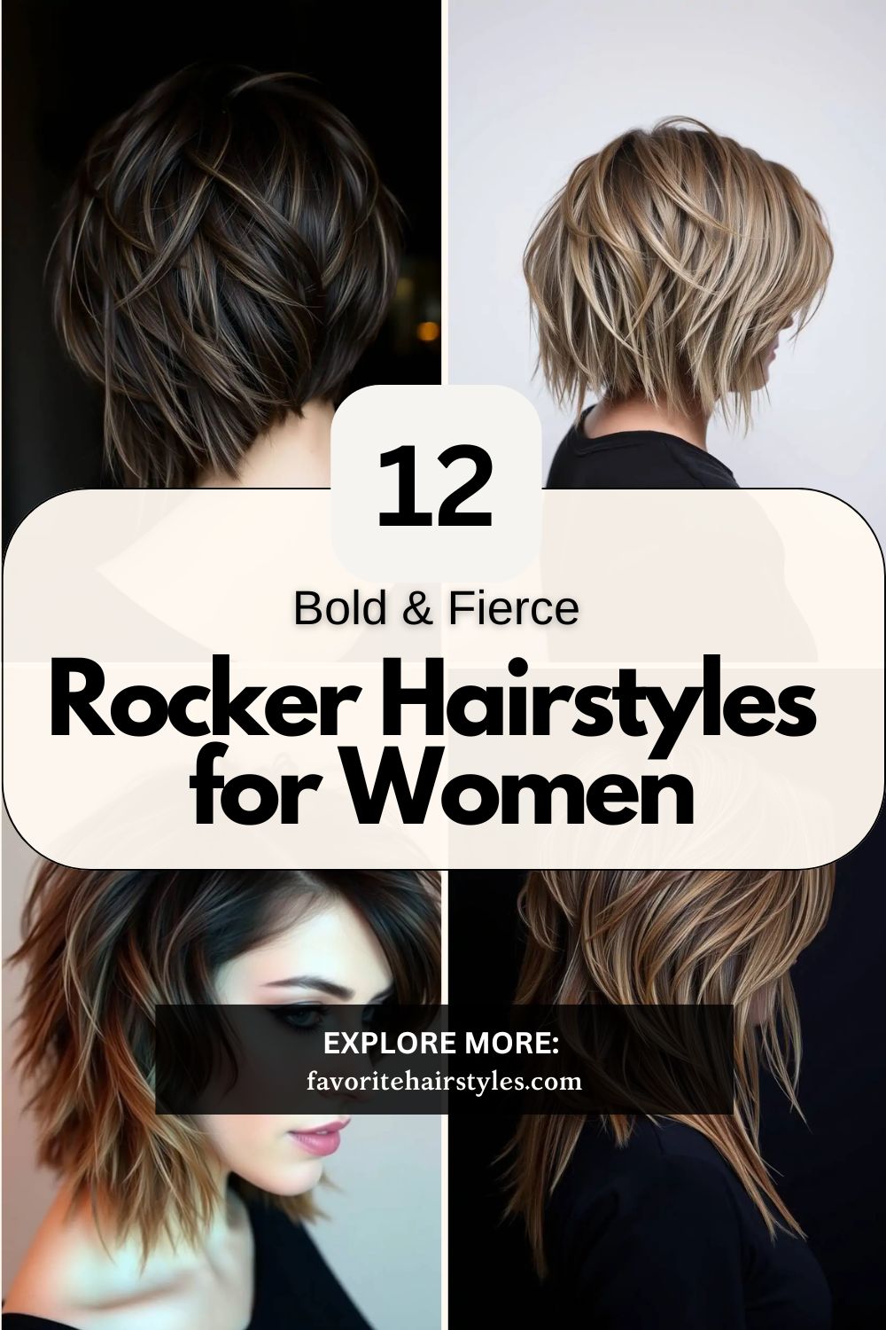 Rocker Hairstyles for Women
