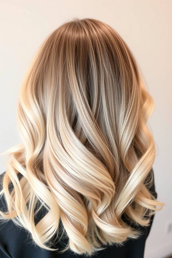 Rooted Baby Blonde Melt