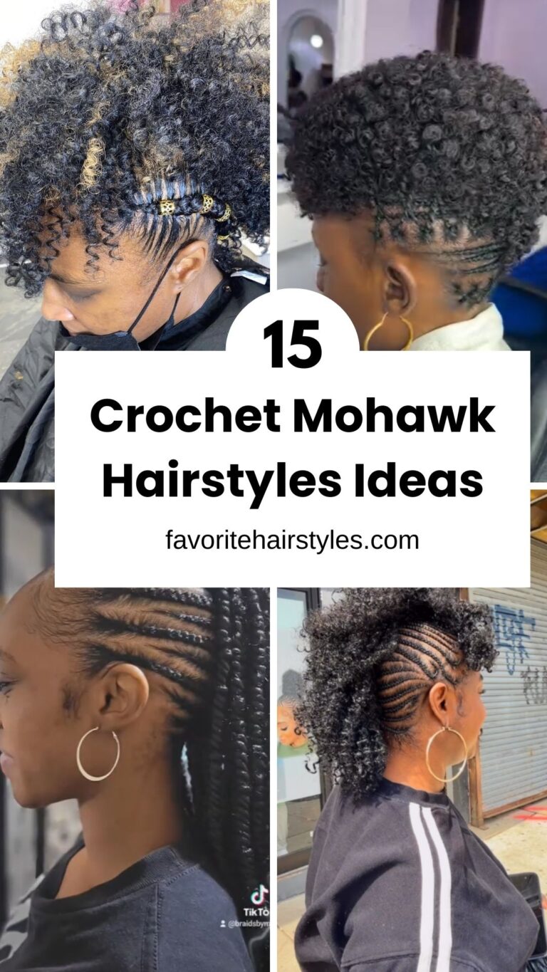 Crochet Mohawk Hairstyles: Bold, Stylish, and Trendy Looks