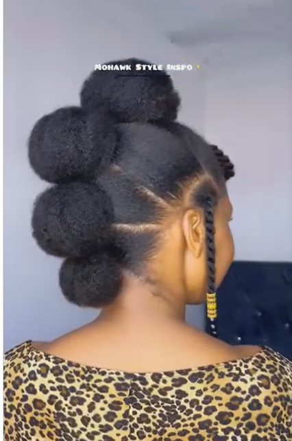 Mohawk Hairstyles for Black Women