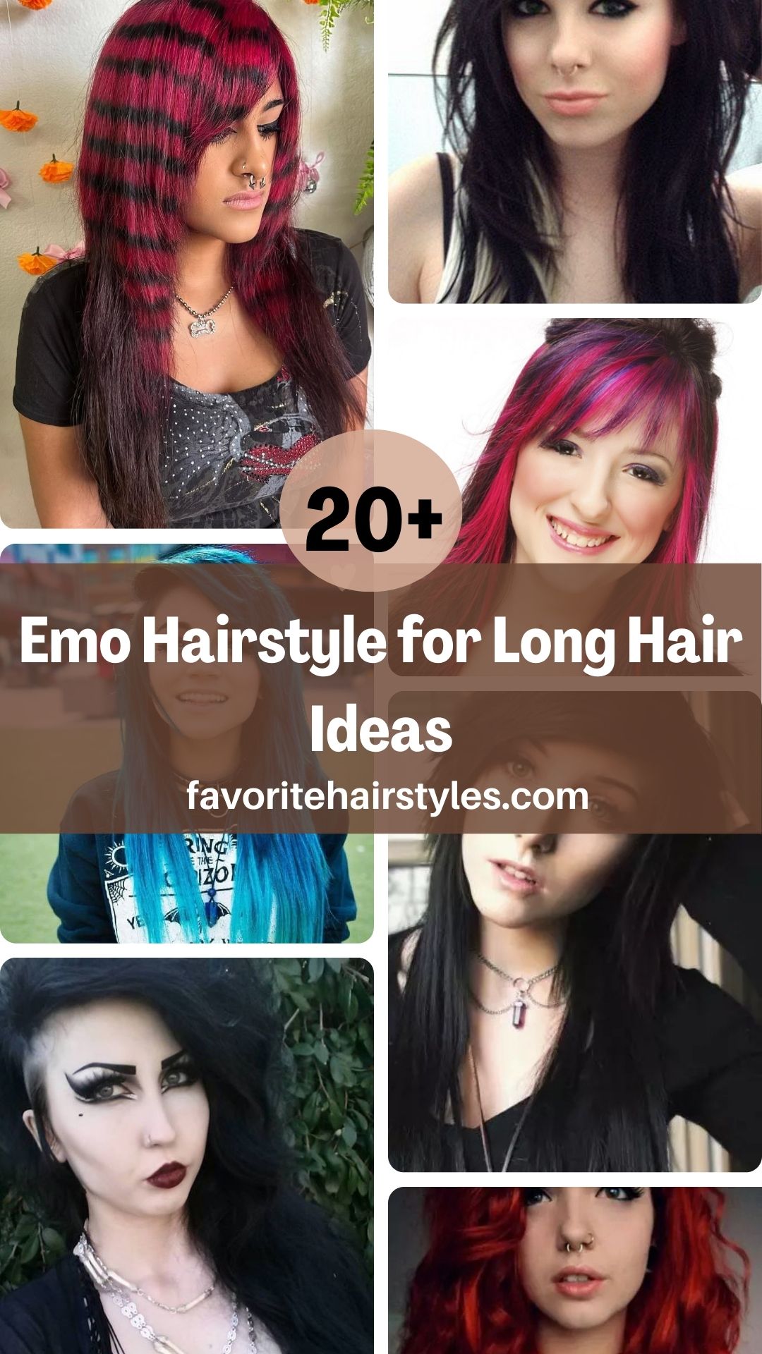 Emo Hairstyle for Long Hair