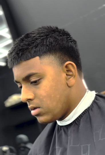 High Taper Fade Haircut