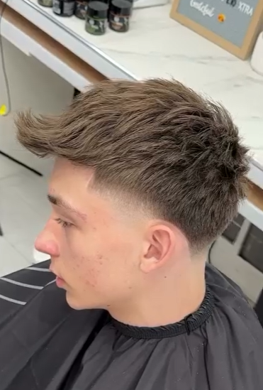 High Taper Fade Haircut