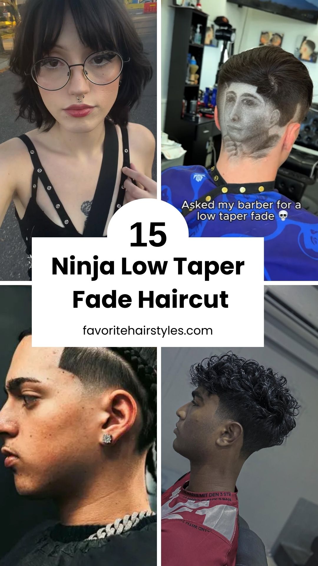 Ninja Low Taper Fade Haircut