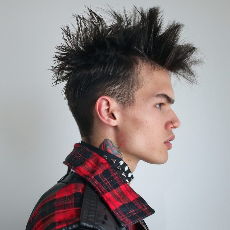 Short Mohawk Haircut
