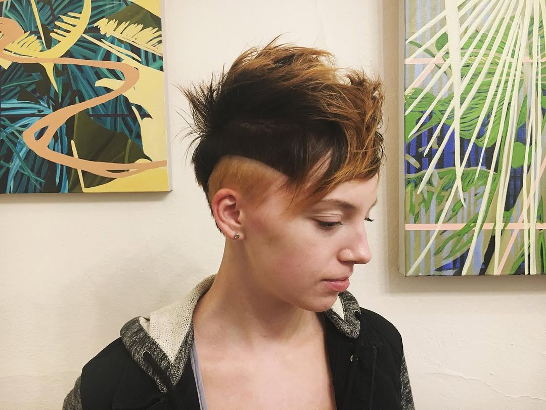 Short Mohawk Haircut