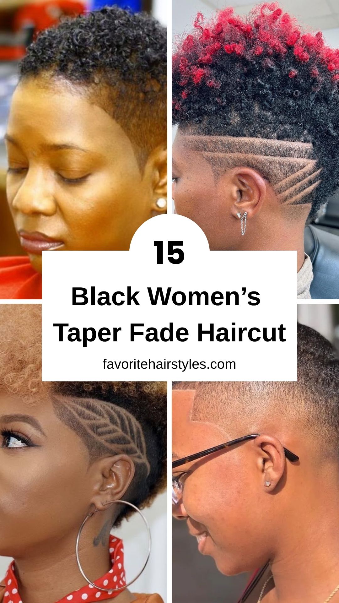 Black Women’s Taper Fade Haircut