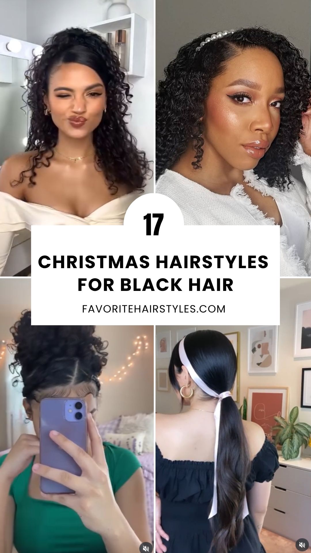 Christmas Hairstyles for Black Hair