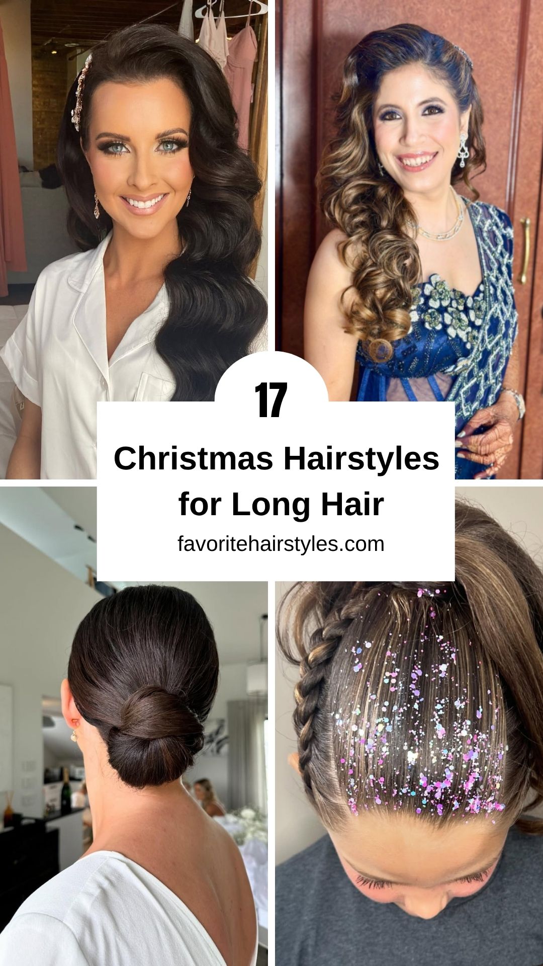 Christmas Long Hair Hairstyles