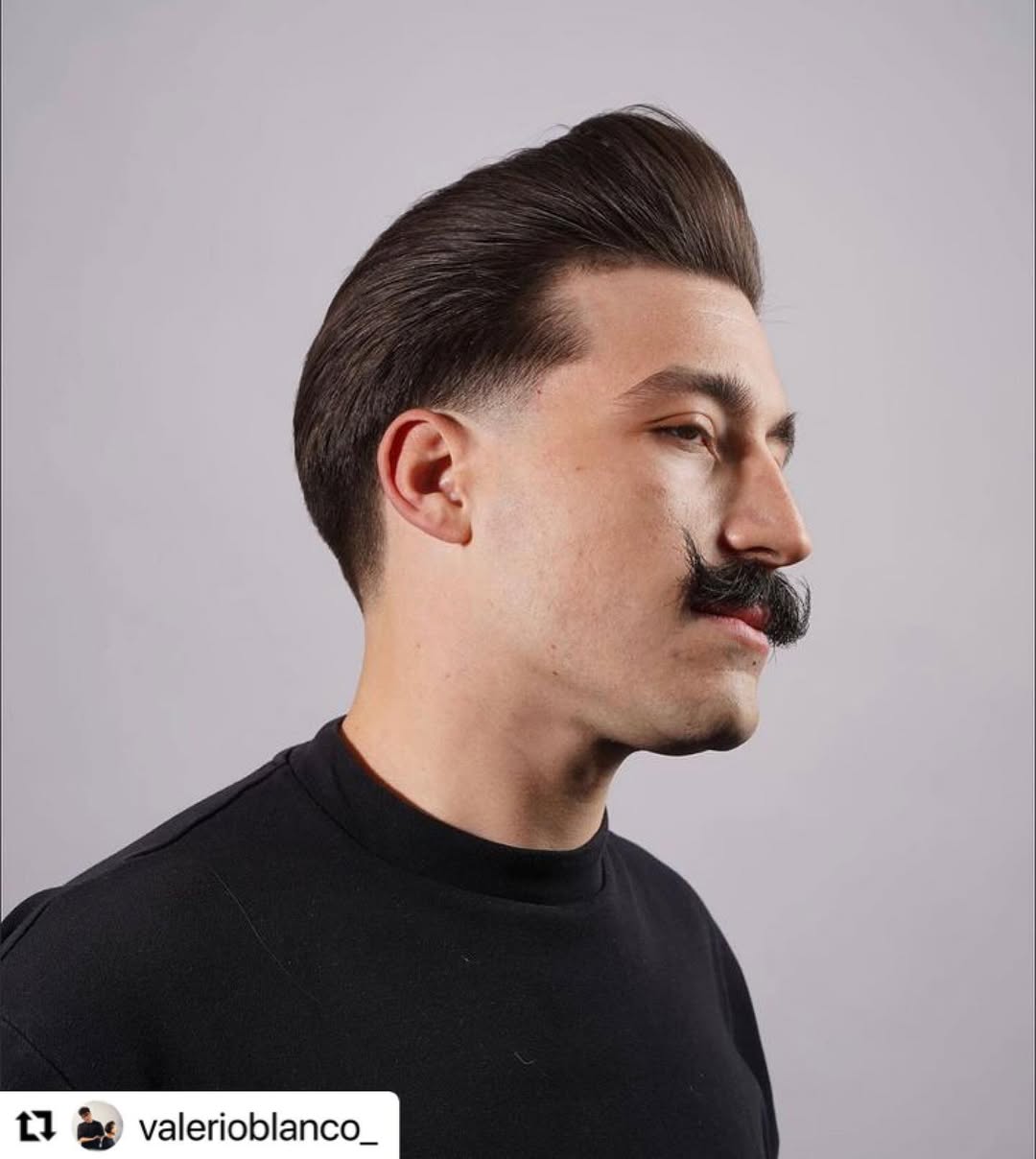 Men’s Pompadour Hairstyle