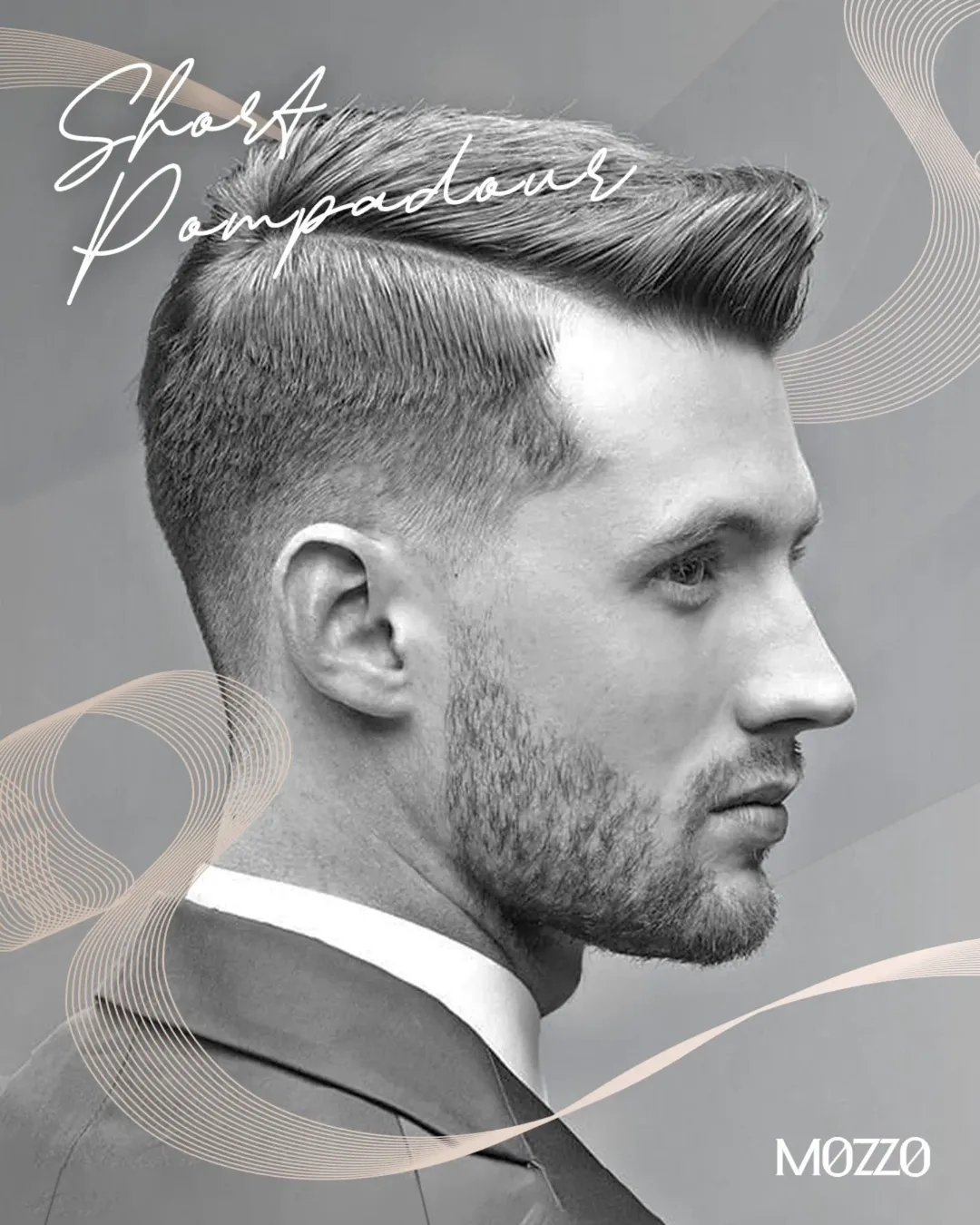 Short Pompadour Hairstyle