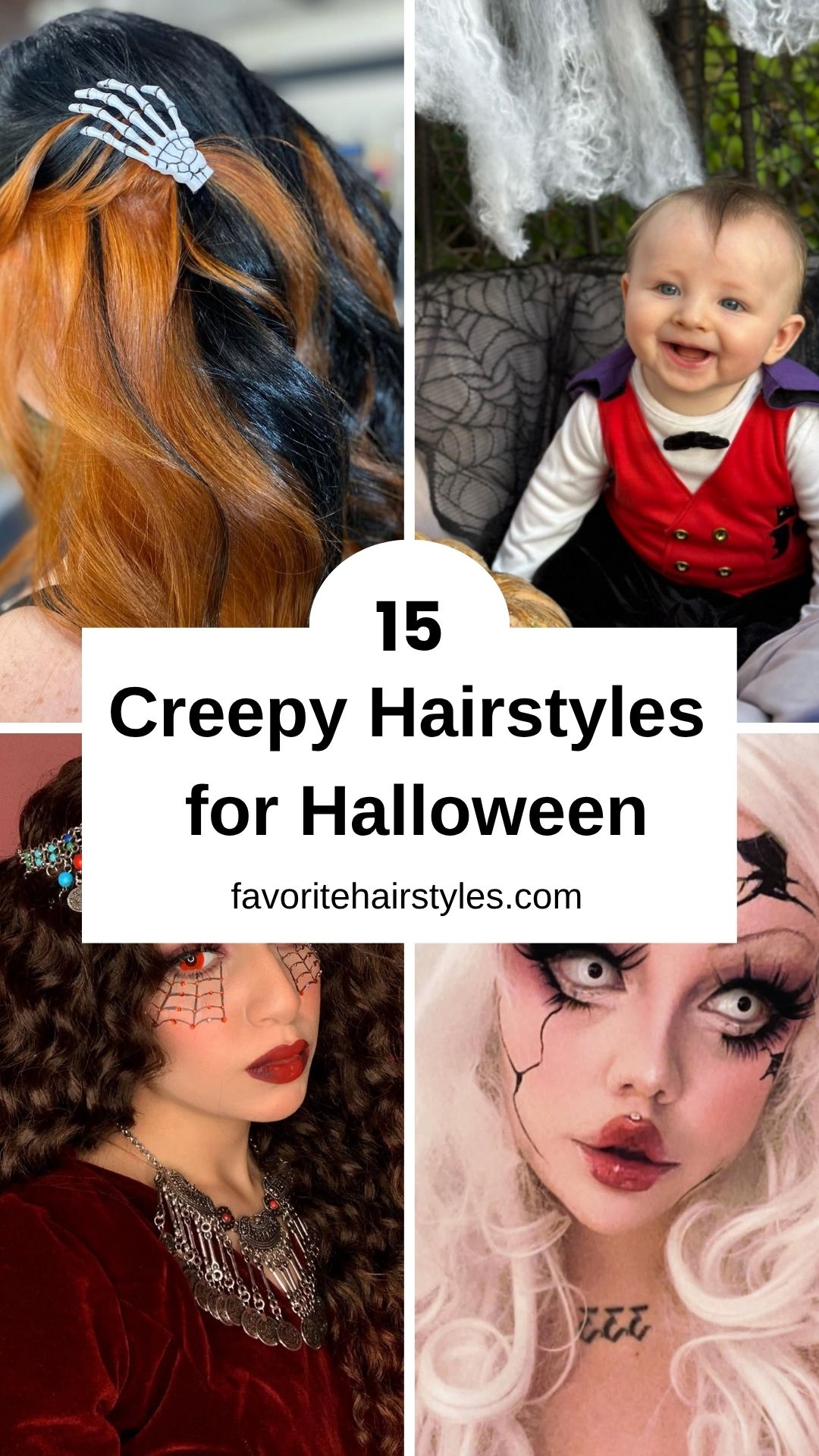 Creepy Hairstyles for Halloween