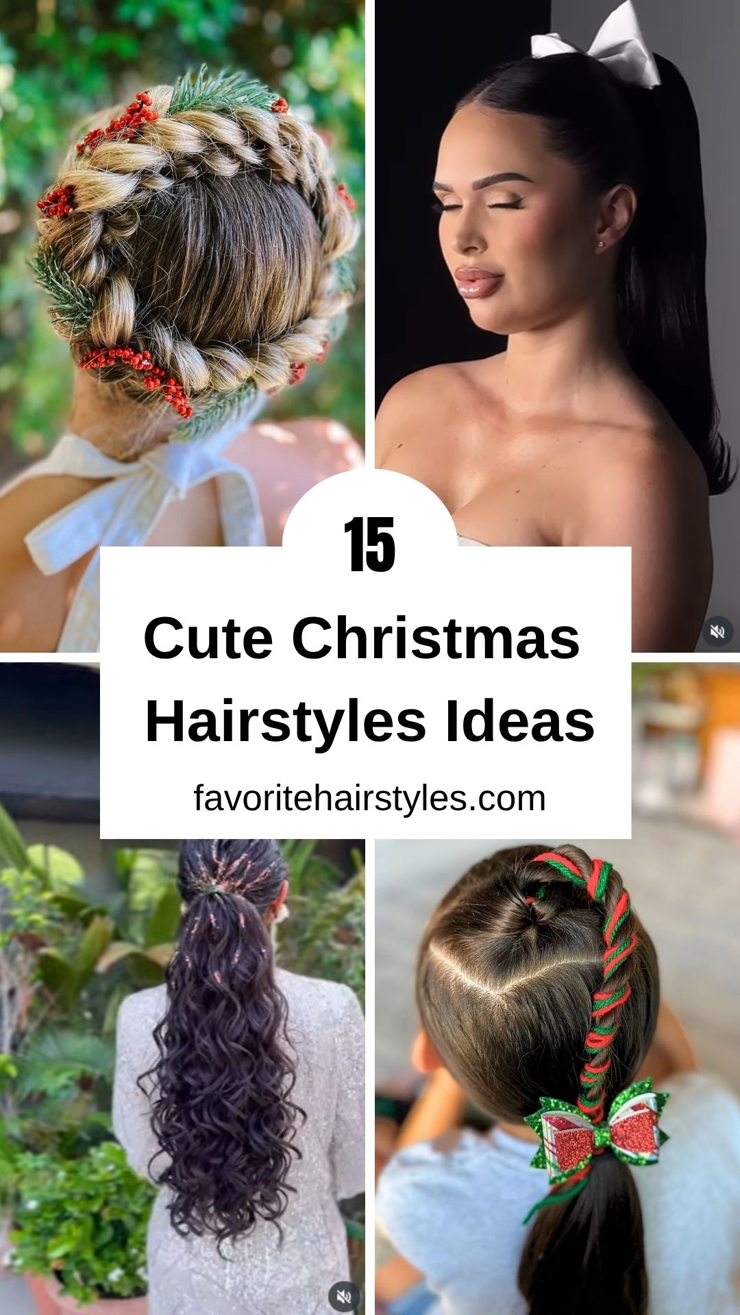 Cute Christmas Hairstyles