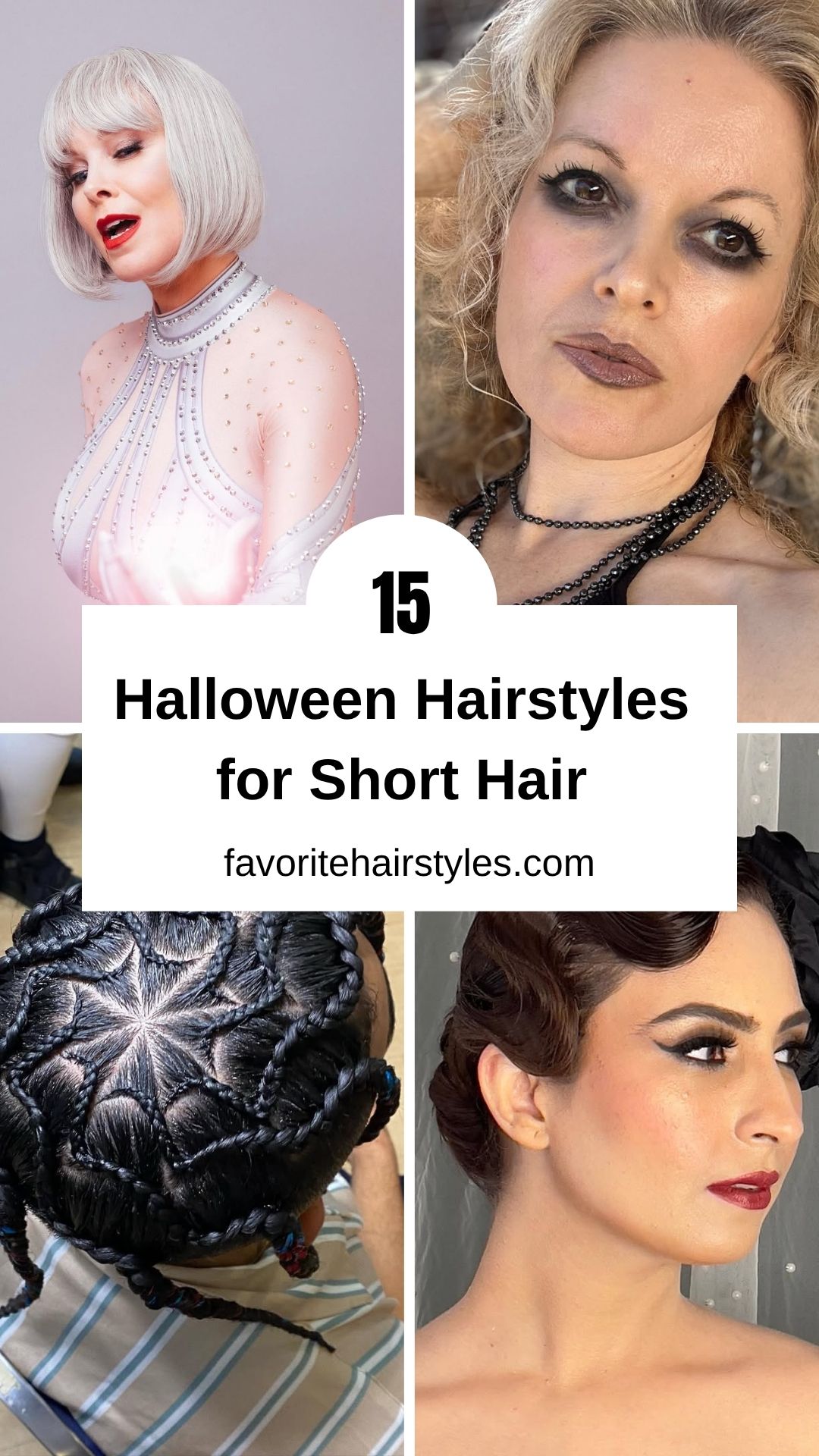 Halloween Hairstyles for Female Short Hair