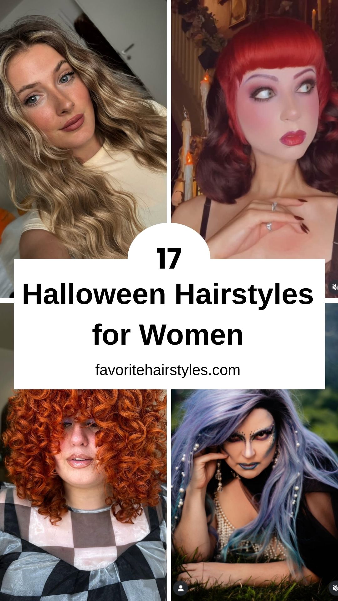 Halloween Hairstyles for Women