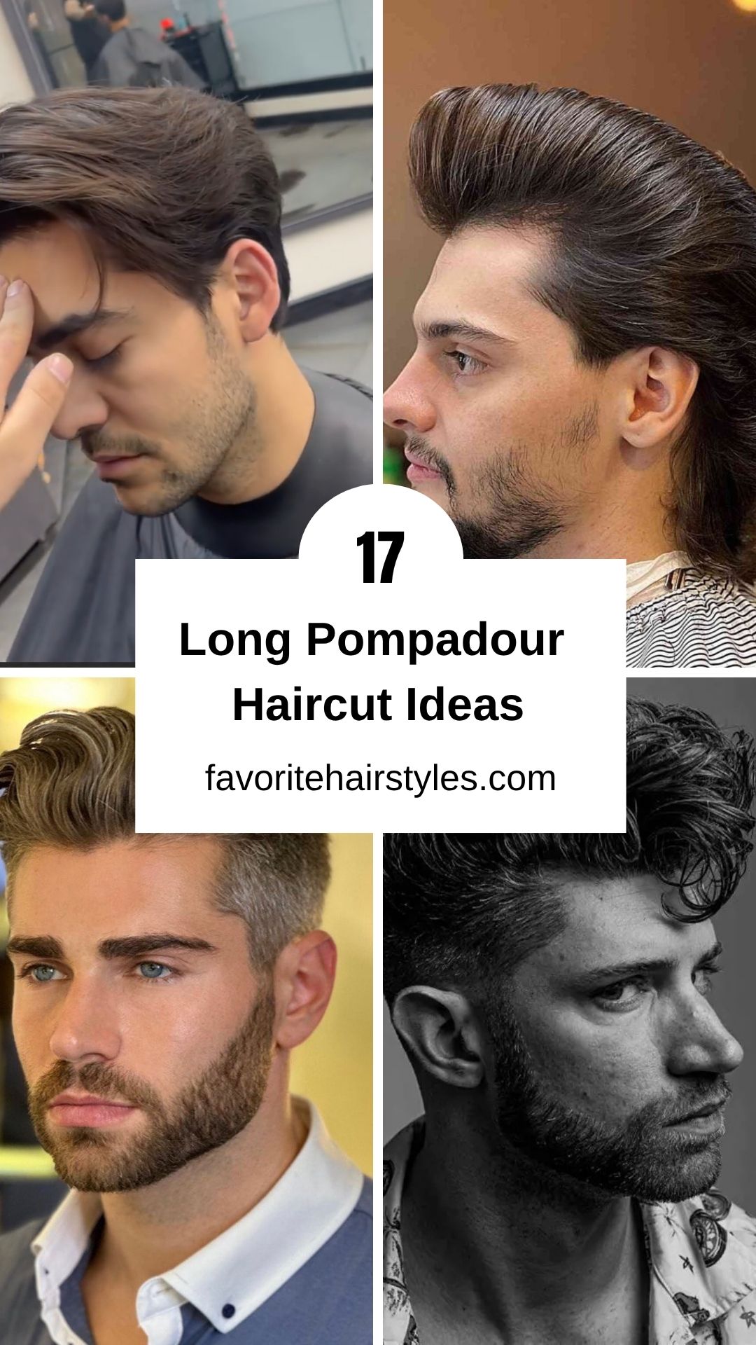 Long Pompadour Haircut
