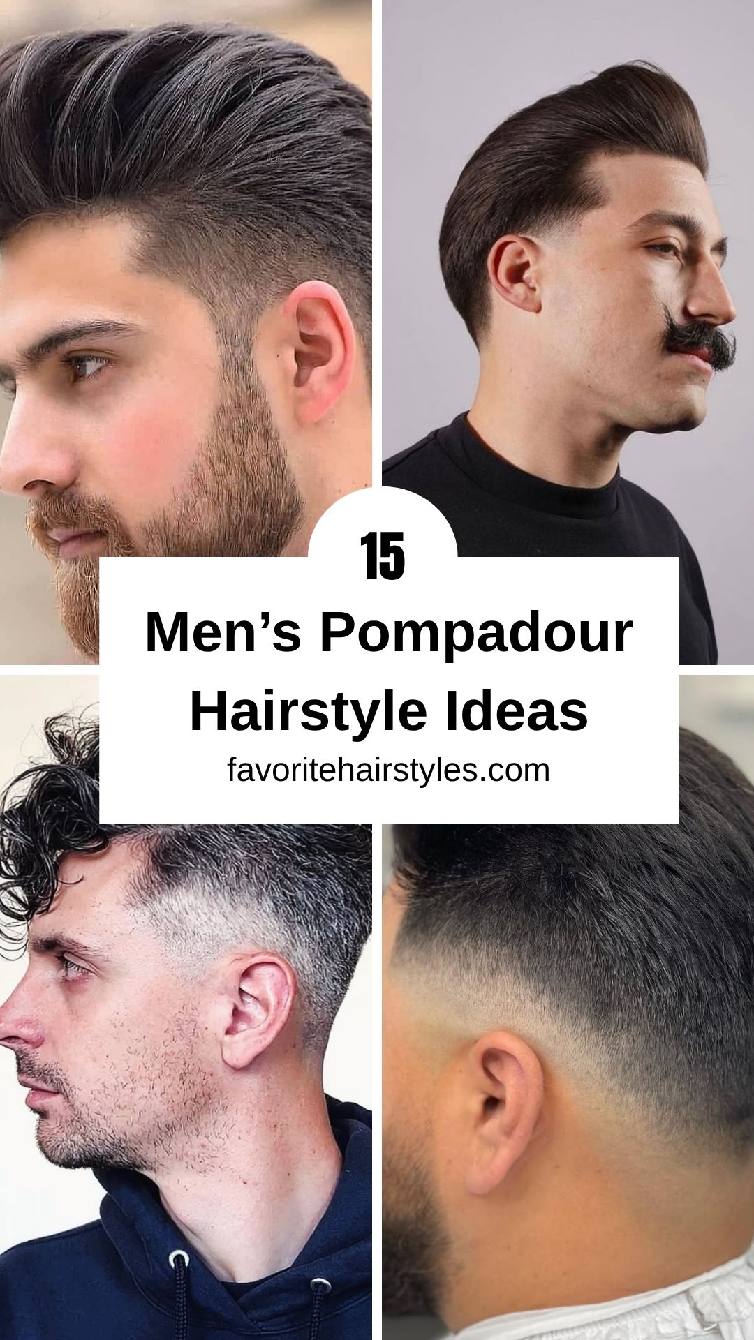 Men’s Pompadour Hairstyle
