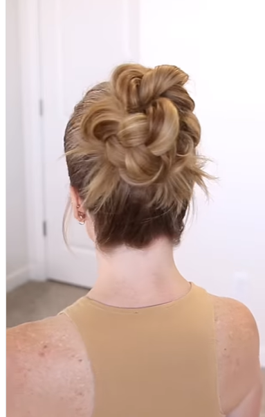Angel Hairstyle for Halloween