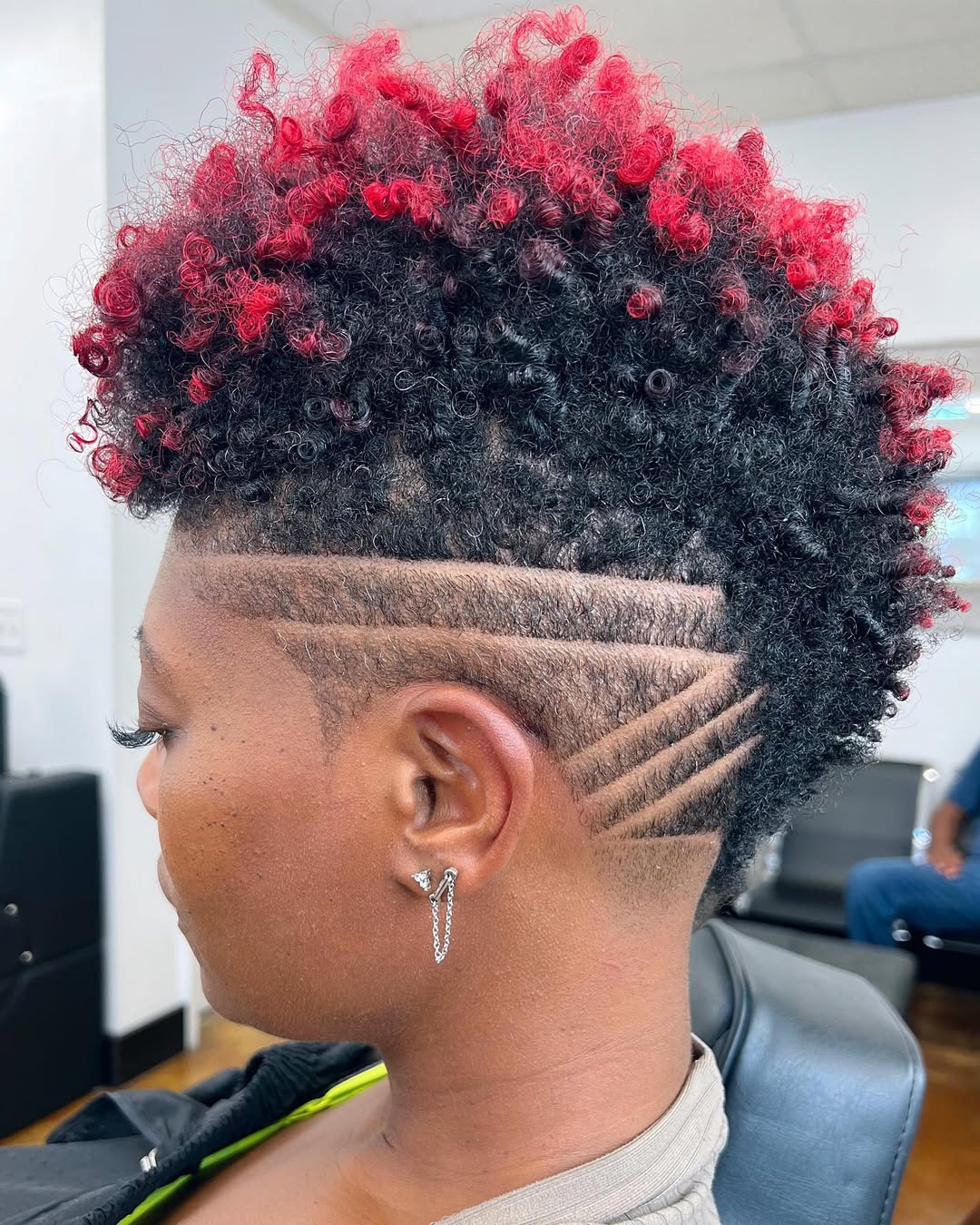Black Women’s Taper Fade Haircut