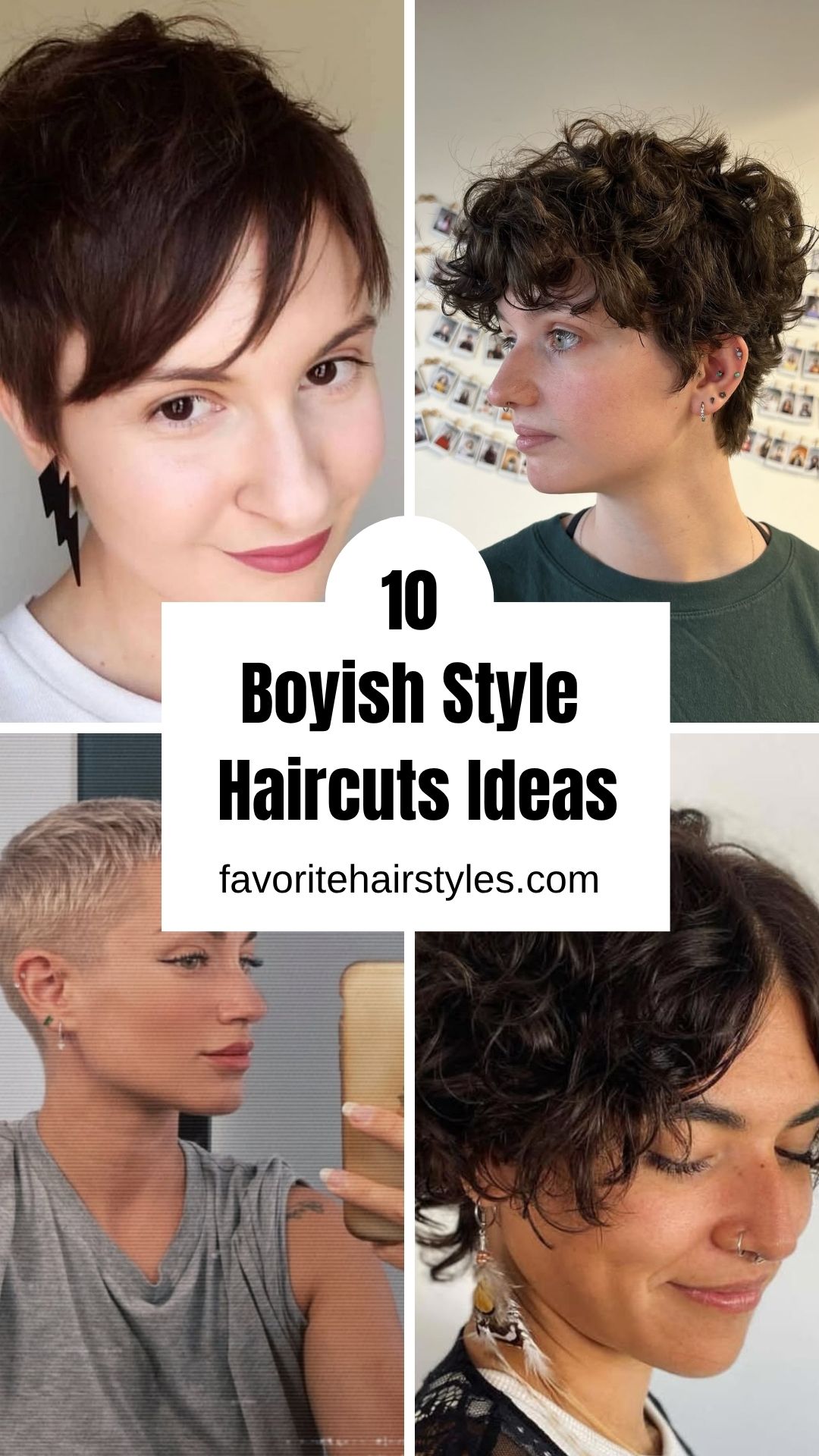Boyish Style Haircuts Ideas