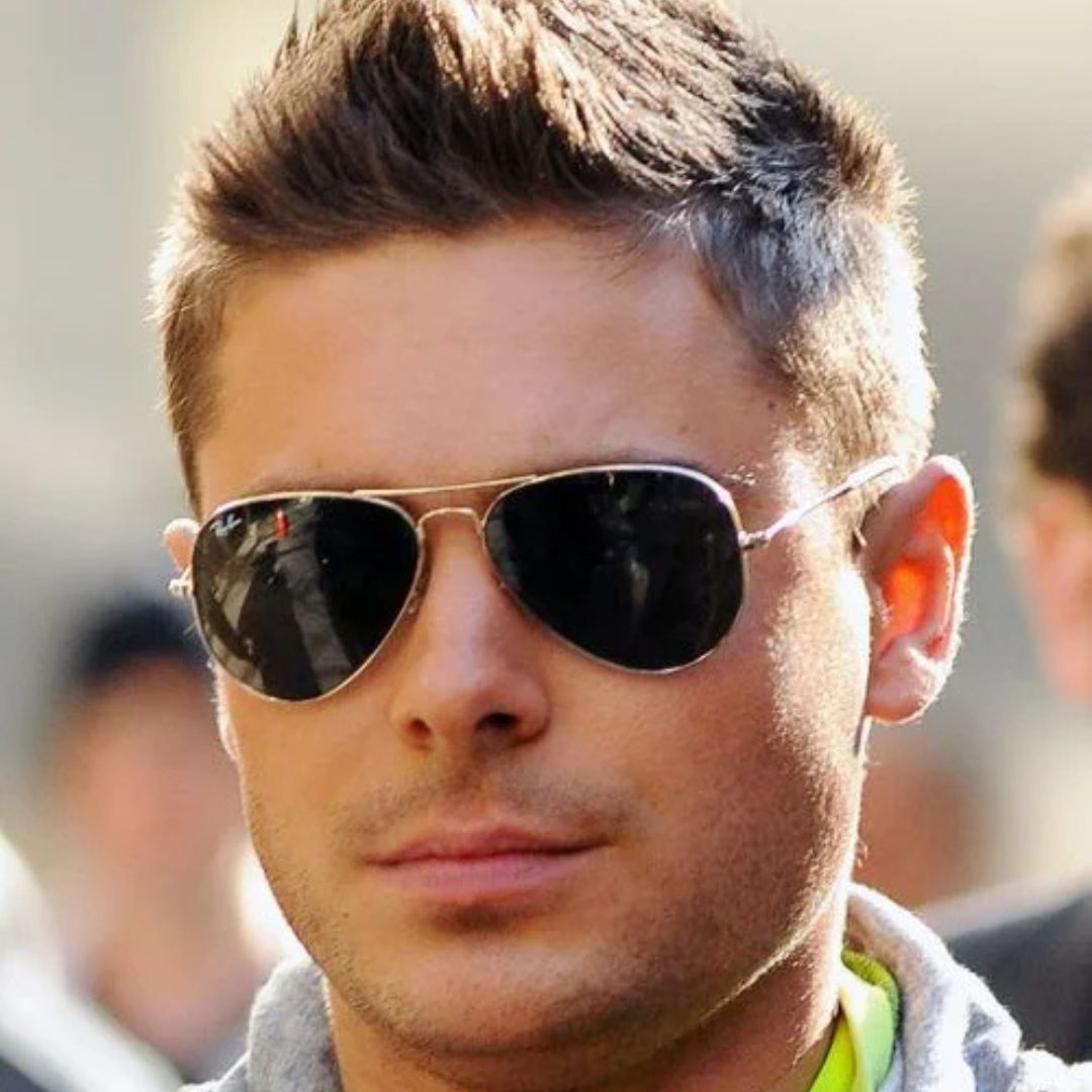 Men Faux Hawk Hairstyles for Round Face