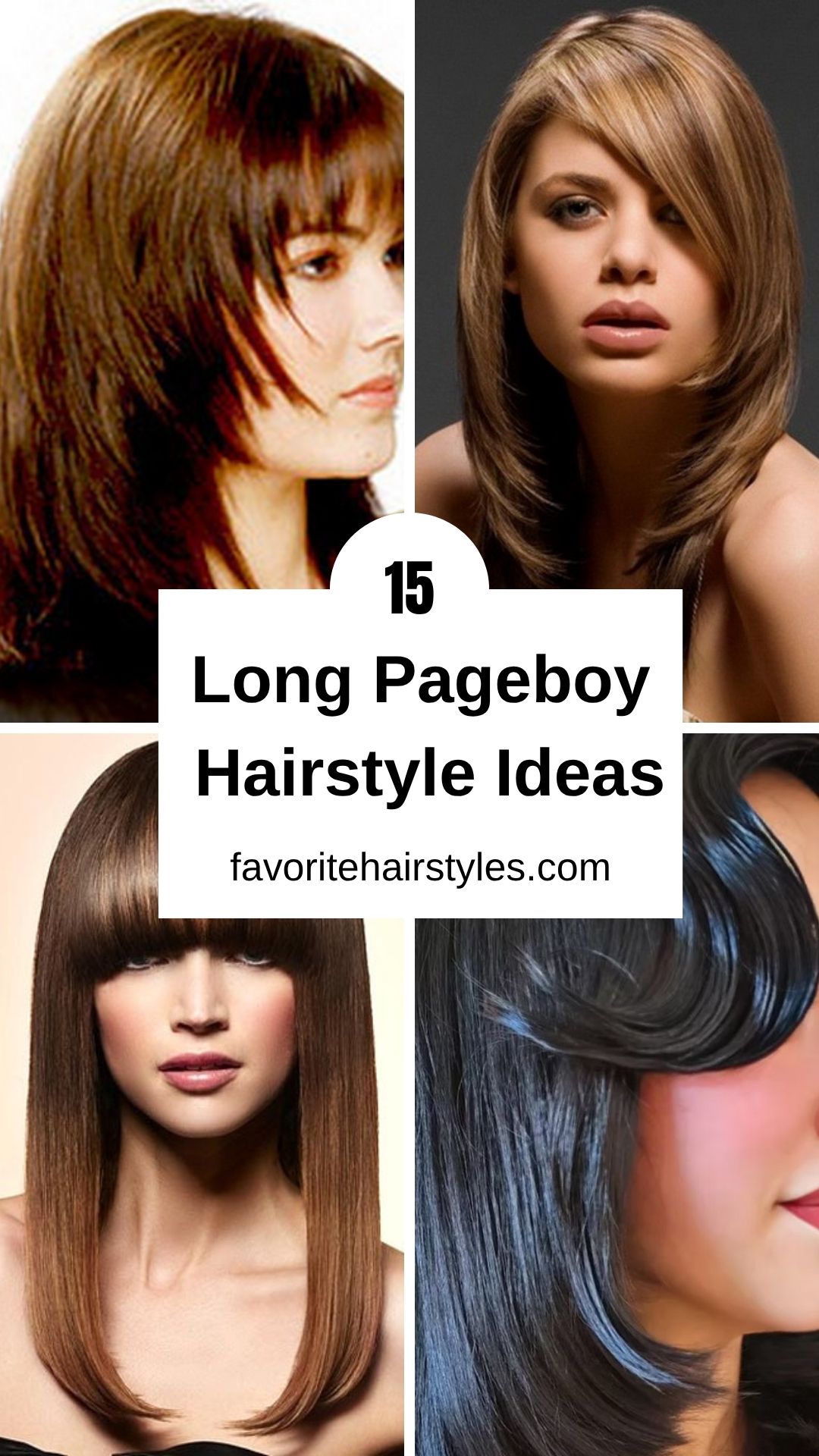 Long Pageboy Hairstyle