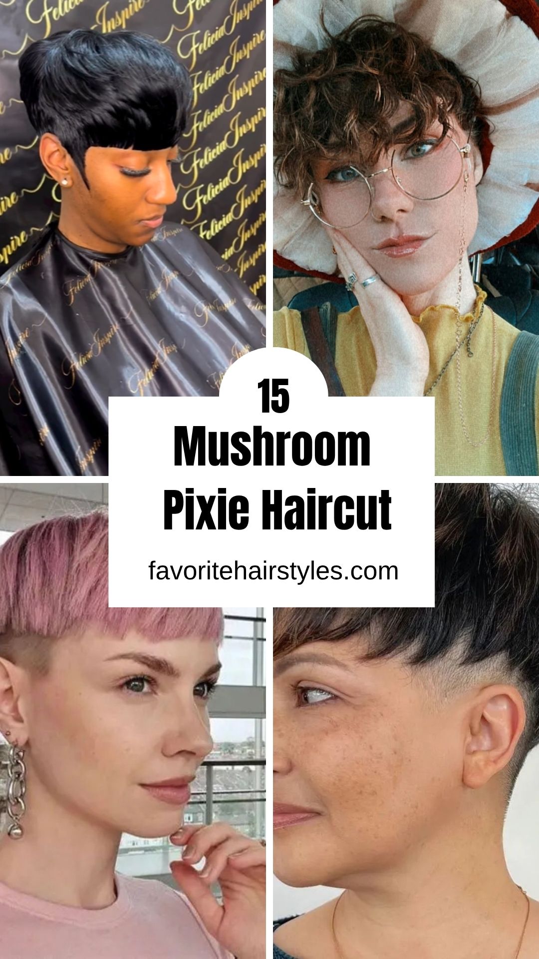 Mushroom Pixie Haircut