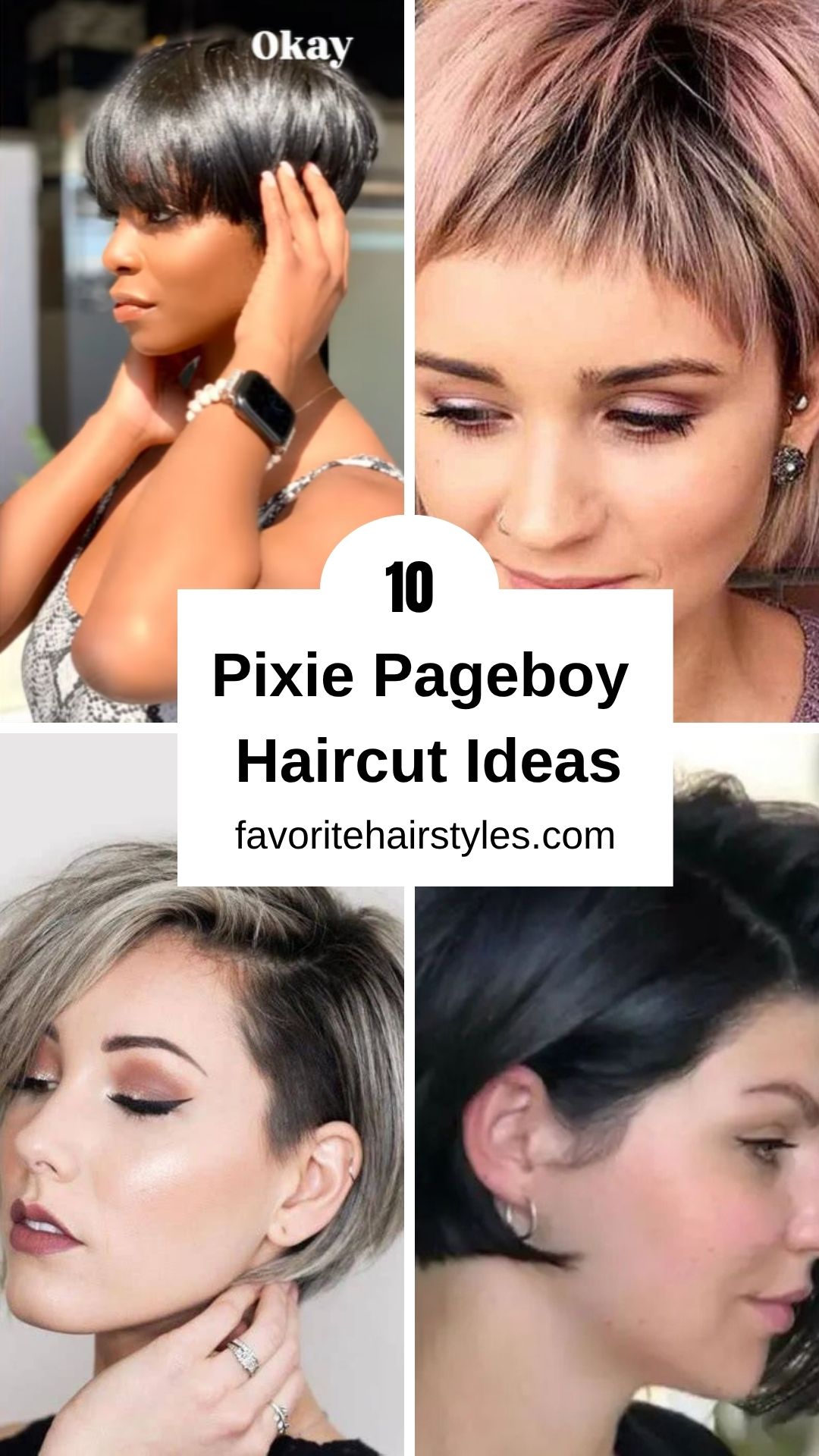 Pixie Pageboy Haircut