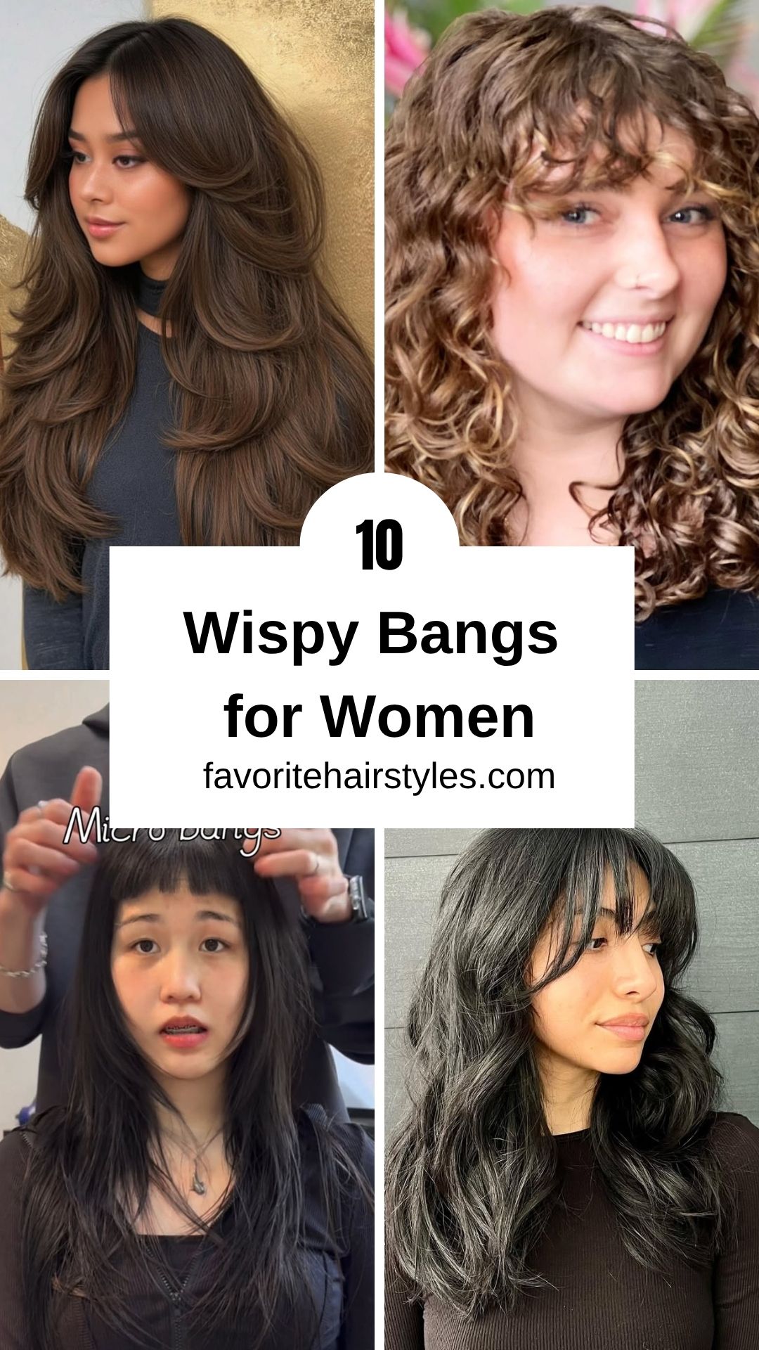 Wispy Bangs for Women