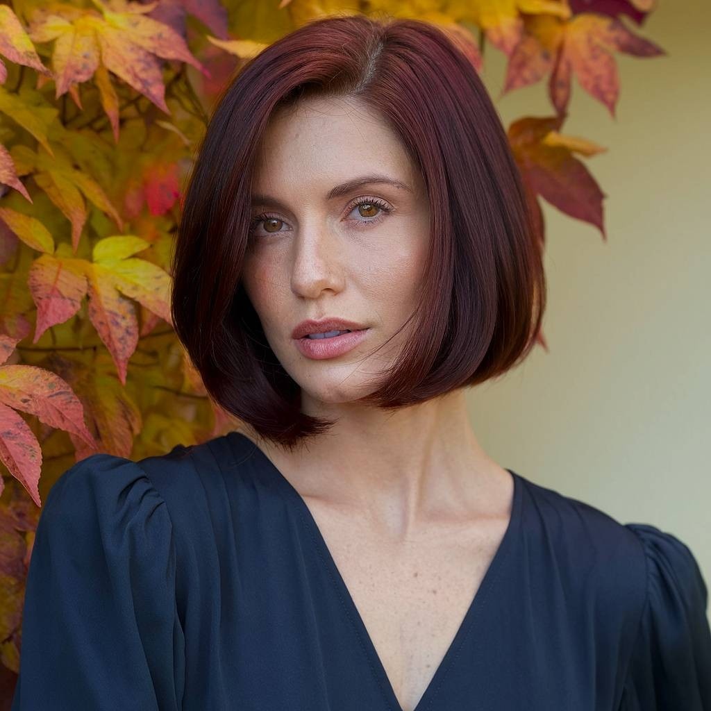 Women Chin-Length Bob Hairstyles