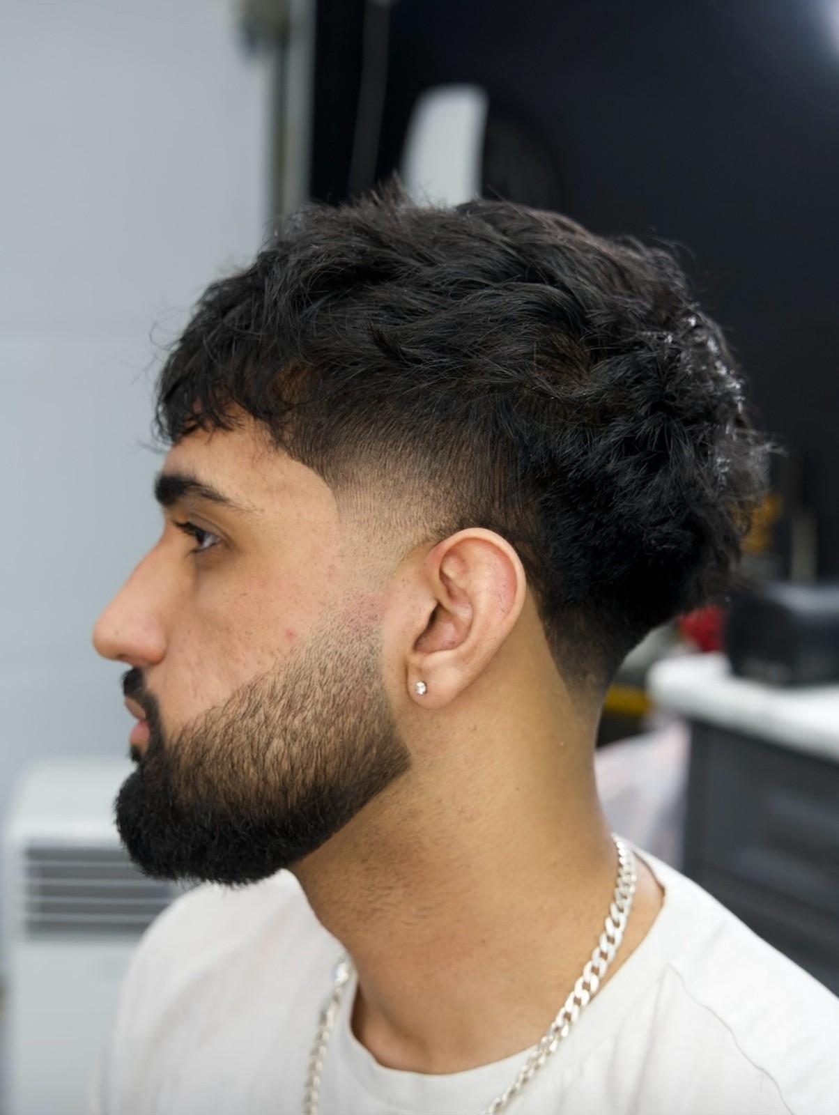 Men’s Textured Fringe Hairstyles