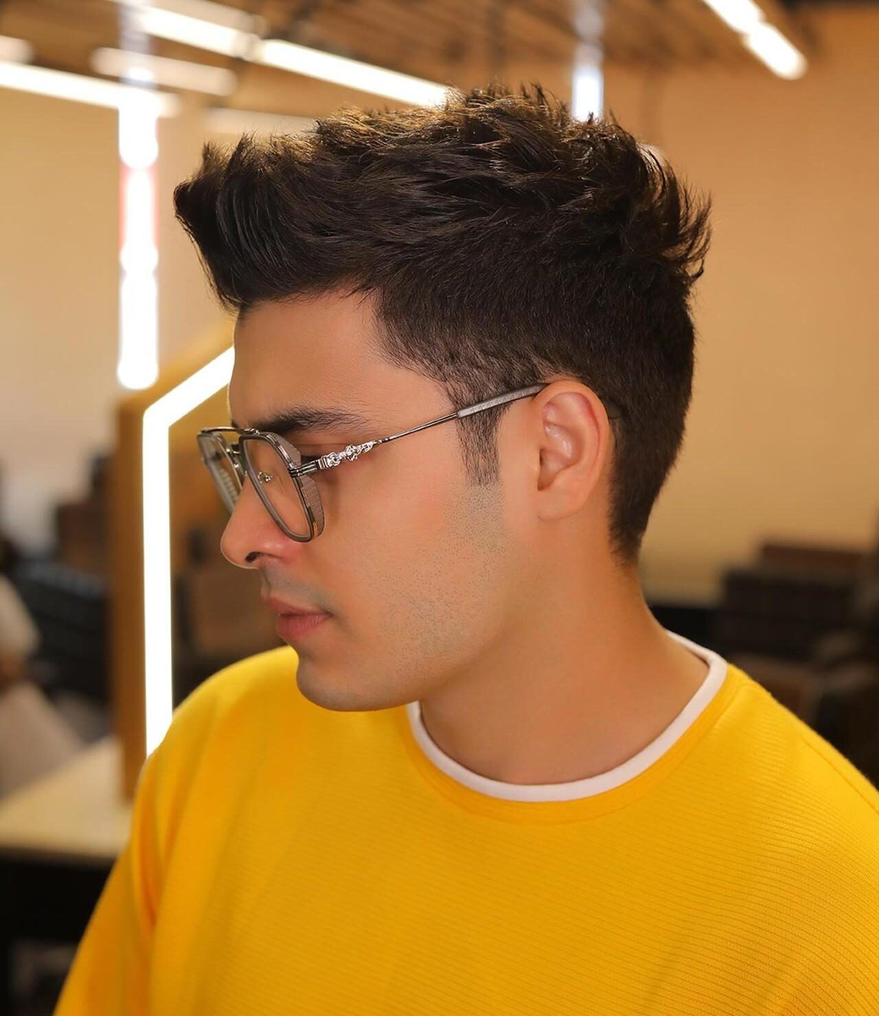 Men’s Textured Fringe Hairstyles