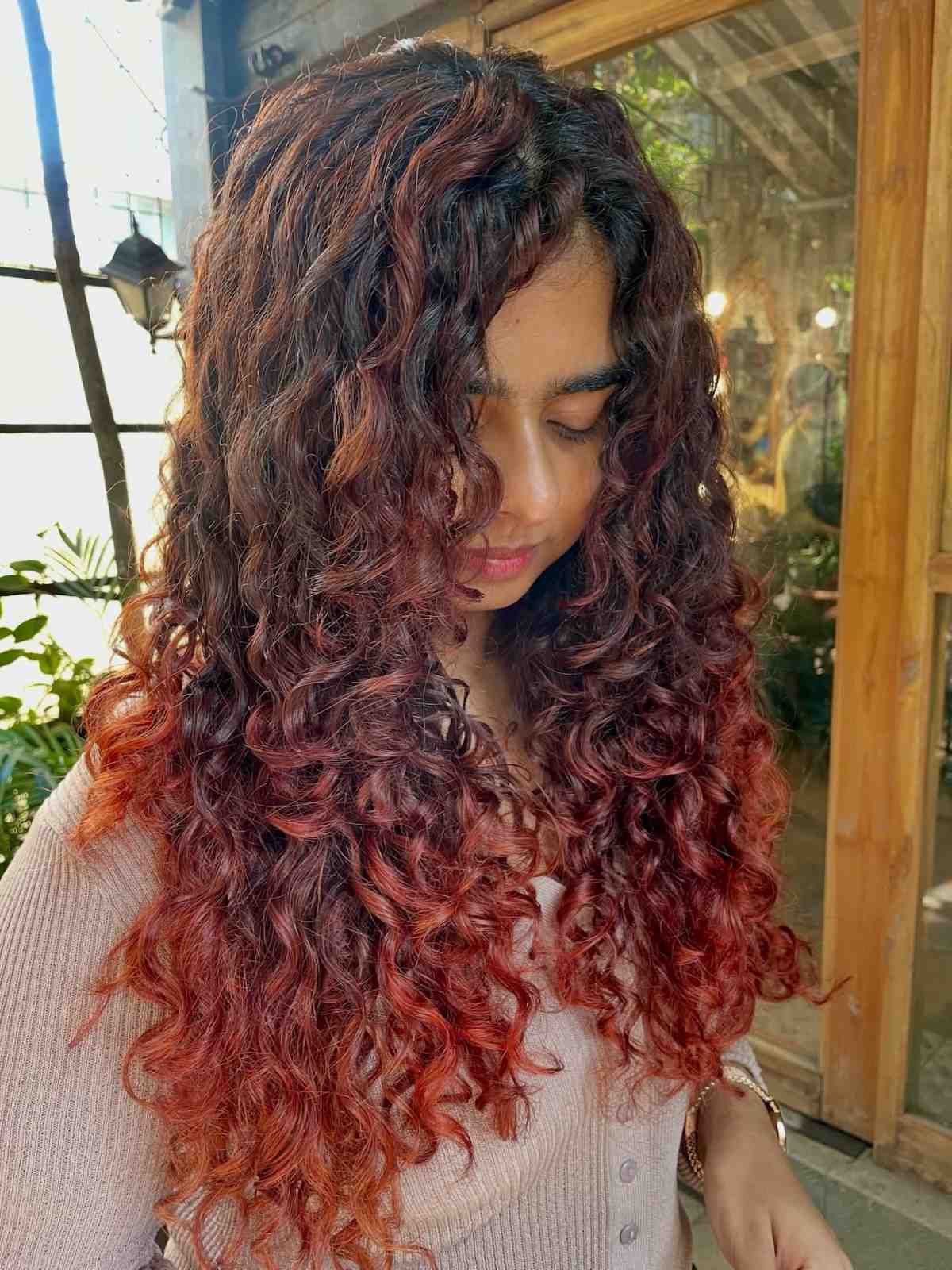 Women Deep Side Part Hairstyle