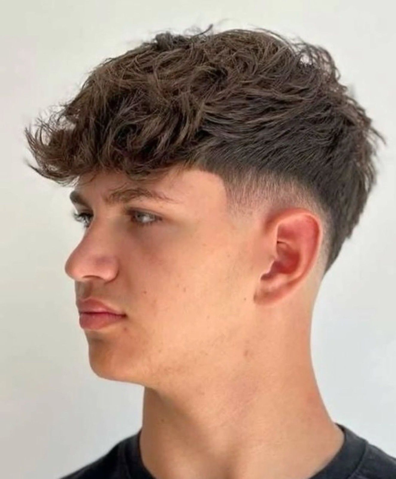 Men’s Textured Fringe Hairstyles