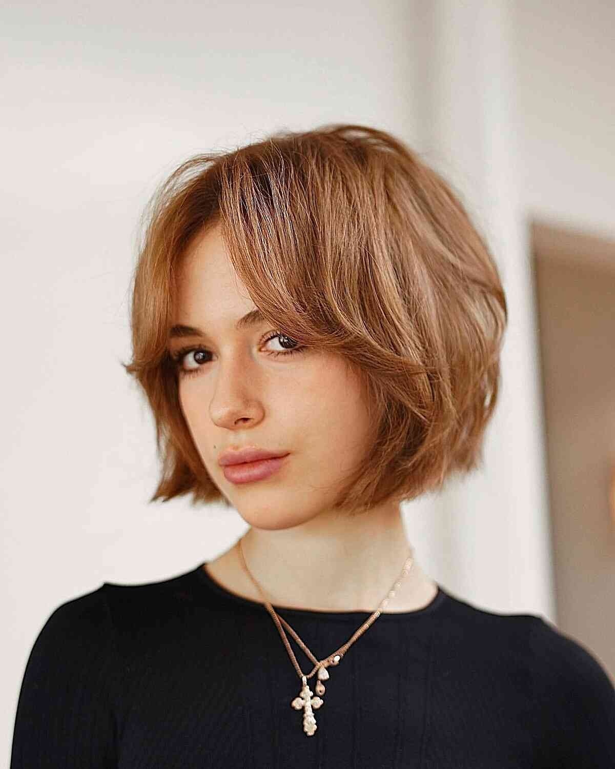 Women Chin-Length Bob Hairstyles