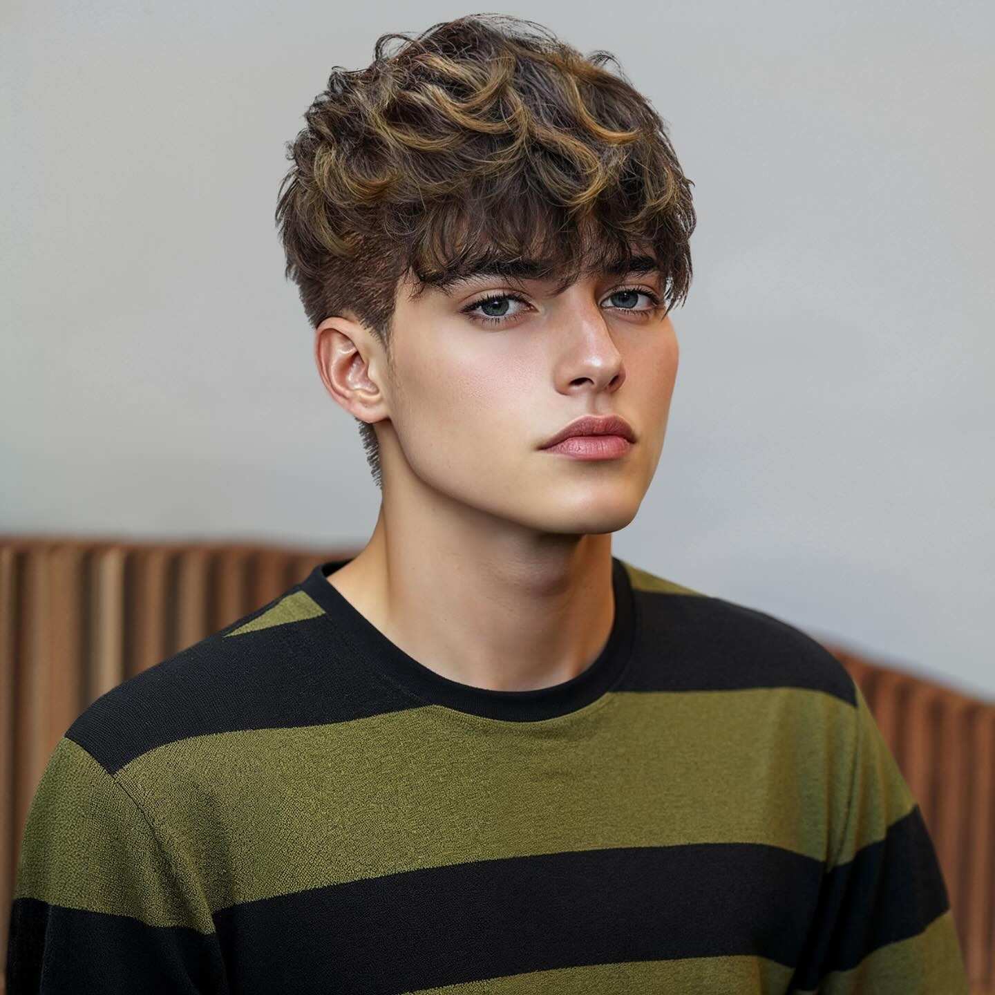 Men’s Textured Fringe Hairstyles