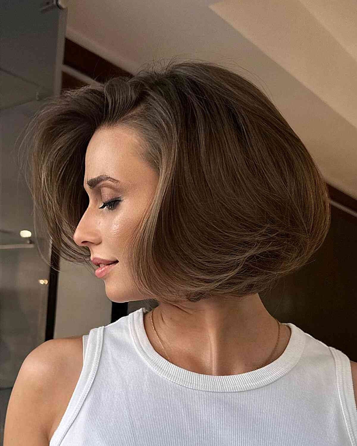 Women Chin-Length Bob Hairstyles