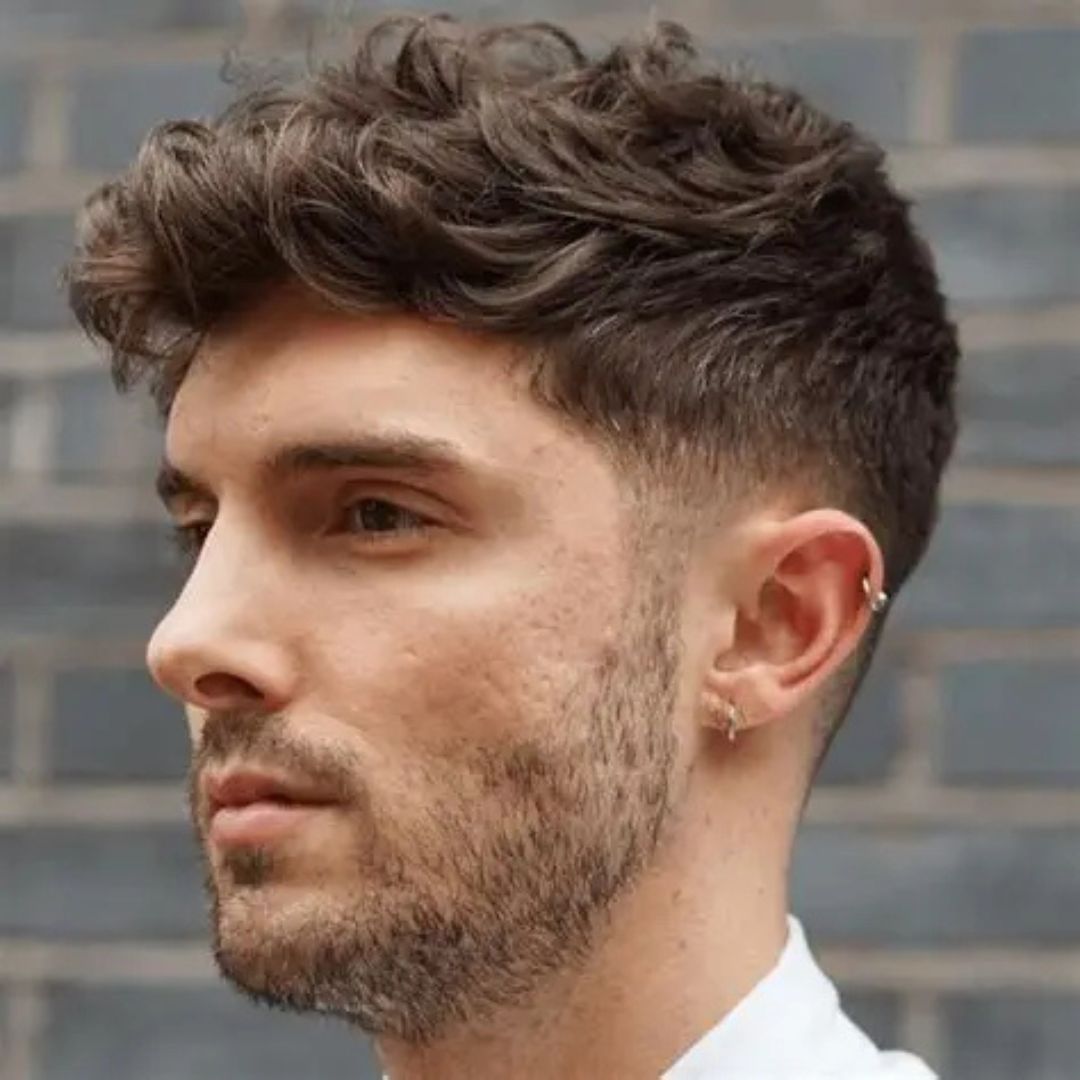 Men Taper fade Hairstyle for Soft Diamond