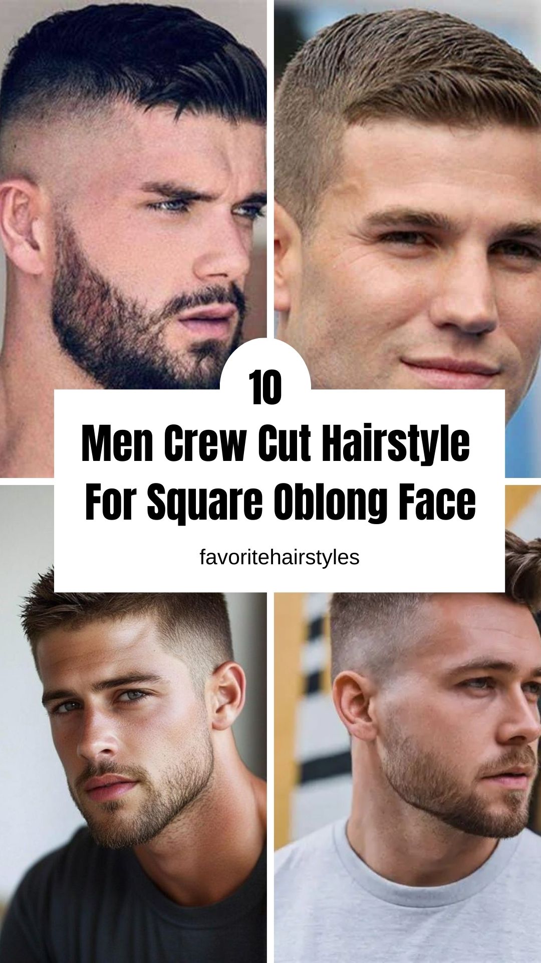 Men Crew Cut Hairstyle For Square Oblong Face Styling Guide Men Crew Cut Hairstyle For Square Oblong Face Styling Guide